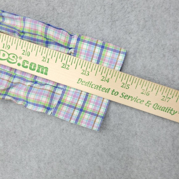 Vineyard Vines Whale Shirt Mens Large Multicolor Plaid Slim Fit Button Down - Picture 14 of 14